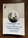 CURSURILE DE VARA ALE UNIVERSITATII NICOLAE IORGA 2019-2020