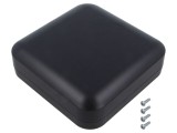 Carcasă universală neagră HAMMOND 1556FBK ABS 160x160x45mm