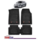 Covorase Auto TeamCar&reg; Hyundai Accent IV (2011-2017) - Cauciuc Tip Tavita