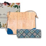 Cumpara ieftin Set cadou geanta si toc ochelari din pluta