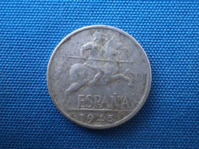 10 CENTIMOS 1945 - SPANIA foto