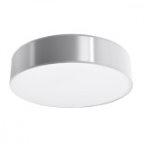 Lustră De Tavan Arena Gri Pvc 4 Becuri Rotundă Minimalistă De Interior