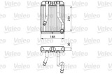 VALEO 811532 Schimbator caldura, incalzire habitaclu