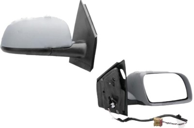 Oglinda exterioara VW Polo (9N) Hatchback 10.2001-04.2005 Partea Dreapta Crom Convex Electrica Cu Incalzire, carcasa grunduita, cu 5 pini, View Max foto