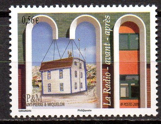 St. Pierre &amp;Miquelon 2009, Arhitectura, serie neuzata, MNH