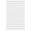 Jaluzea tip zebra alb lățime țesătură 135,9 cm poliester