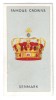 Coroane REGALE ( 8 ) celebre - DANEMARCA - Regina MADALENA - 68/33 mm, Necirculata, Printata