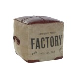 Cumpara ieftin Suport pentru Picioare DKD Home Decor 46 x 40 x 40 cm Bej Maro Vintage