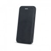 Husa Flip Carte Smart Diva Xiaomi Redmi Note 8 2021 Neagra Protectie Completa