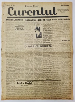 CURENTUL , ZIAR , NR. 94 , 1928 foto