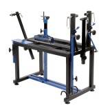 Stand Profesional Biciclete The Tour, Statie de Lucru, Garnituri Roti, 102cm Inaltime, 58x105cm Baza, 42kg