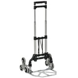 Carucior transport marfa pentru scari, trepte, 6 roti, max 70 kg, 47x47x100 cm, ART