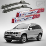 Cumpara ieftin Ștergătoare BMW X5 (E53) Facelift 2002-2006 | Set Față Flat &ndash; TeamCar&reg;