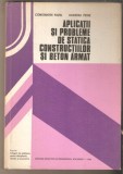 Aplicatii si probleme de statica constructiilor si beton armat-Constantin Pavel