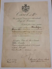 Brevete Aviatie Militara Regalista Nichifor Dionisie avansare Capitan Ordinul Virtutea Aeronautica in grad de Cruce de aur Semn Serviciu Credincios