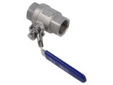 Supapă cu bilă GEBO inox 1.4408 G316, max 65 bar la 100&deg;C
