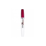 Ruj de Buze Rezistent 24 Ore, Maybelline, Superstay, 290 Glowing Garnet, Cu 2 Capete