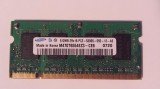 Memorie laptop KIT 1GB 512MBx2 Samsung PC2-5300 SODIMM DDR2, 667 mhz