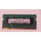 Memorie laptop KIT 1GB 512MBx2 Samsung PC2-5300 SODIMM DDR2