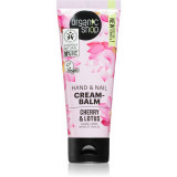 Organic Shop Cherry &amp; Lotus balsam fortifiant pentru maini si unghii 75 ml