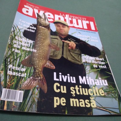 REVISTA AVENTURI LA PESCUIT NR.39 -2005 foto