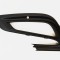Grila bara protectie, spoiler Opel Mokka X, 09.2016-, montare fata, stanga, gauri proiectoare, RapidAuto