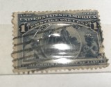SUA 1 cent Stamped