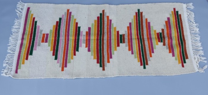 Covor Klim din l&acirc;nă naturală Multicolor