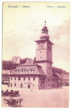 5241 - BRASOV, Market, Romania - old postcard - unused, Necirculata, Printata