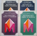 Matematici Clasice si Moderne, Caius Iacob, 4 Volume - Carte Matematica