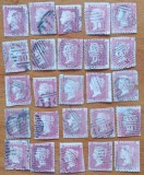 ANGLIA(UK)-1840-(Cat MI.3=-5e)- lot 25 val.-stampilate -Vezi-Scan