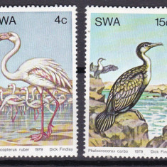 Africa de Sud Vest 1979 fauna pasari MI 456-461 MNH