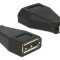 ADAPTER MINI DISPLAYPORT 1.2 STECKER &gt; DISPLAYPORT BUCHSE SC 65238 DELOCK
