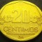 Moneda exotica 20 CENTIMOS - PERU, anul 2001 * cod 3905