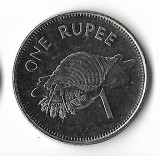 Moneda 1 rupee 2010 - Seychelles