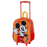 Troler Mickey Mouse Whisper 3D, 26x34x13 cm, Karactermania