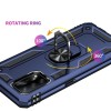Husa Oppo Find X2 Pro Plastic antishock Inel Albastru