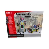 Cumpara ieftin Set de contructie Masinuta transformabila in Robot, 215 piese