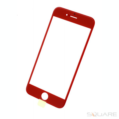 Geam Sticla iPhone 6, 4.7 + Rama, Red foto