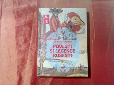 POVESTI SI LEGENDE RUSESTI - Charles Downing - Editura Alffa, 2002, 227 p. foto