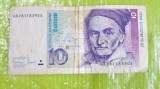 F788-Bancnota 10 marci-DM Germania Octombrie 1993.