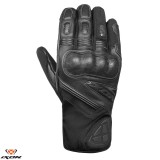 Manusi barbati pentru scuter - motocicleta Roadster Mid-season textil/piele Ixon model MS Rage MS culoare: negru &ndash; degete tactile &ndash; waterproof 3XL (13