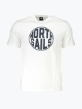 Cumpara ieftin Tricou barbati din bumbac cu imprimeu cu logo si croiala Regular fit alb, S