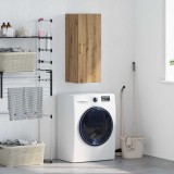 Cumpara ieftin Dulap montat pe perete Stejar Artizanal 34,5 x 34 x 90 cm