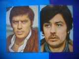 HOPCT LOT NR 1231 ALAIN DELON-ACTORI/ARTISTI-2 CARTI POSTALE-NECIRCULATE