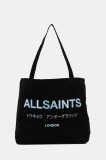 AllSaints geantă de bumbac M170XB