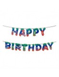Banner HAPPY BIRTHDAY PJ MASKS 200x15 cm