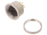 Conector M16 soclu mamă 14 pini IP68 60V 3A, Lumberg