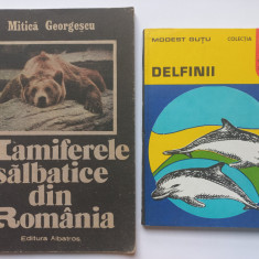 MAMIFERELE SALBATICE DIN ROMANIA - MITICA GEORGESCU+ DELFINII - MODEST GUTU