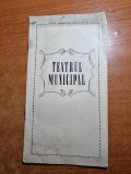 program teatrul municipal 1948-1949 - stefan ciobotarasu,fory eterne